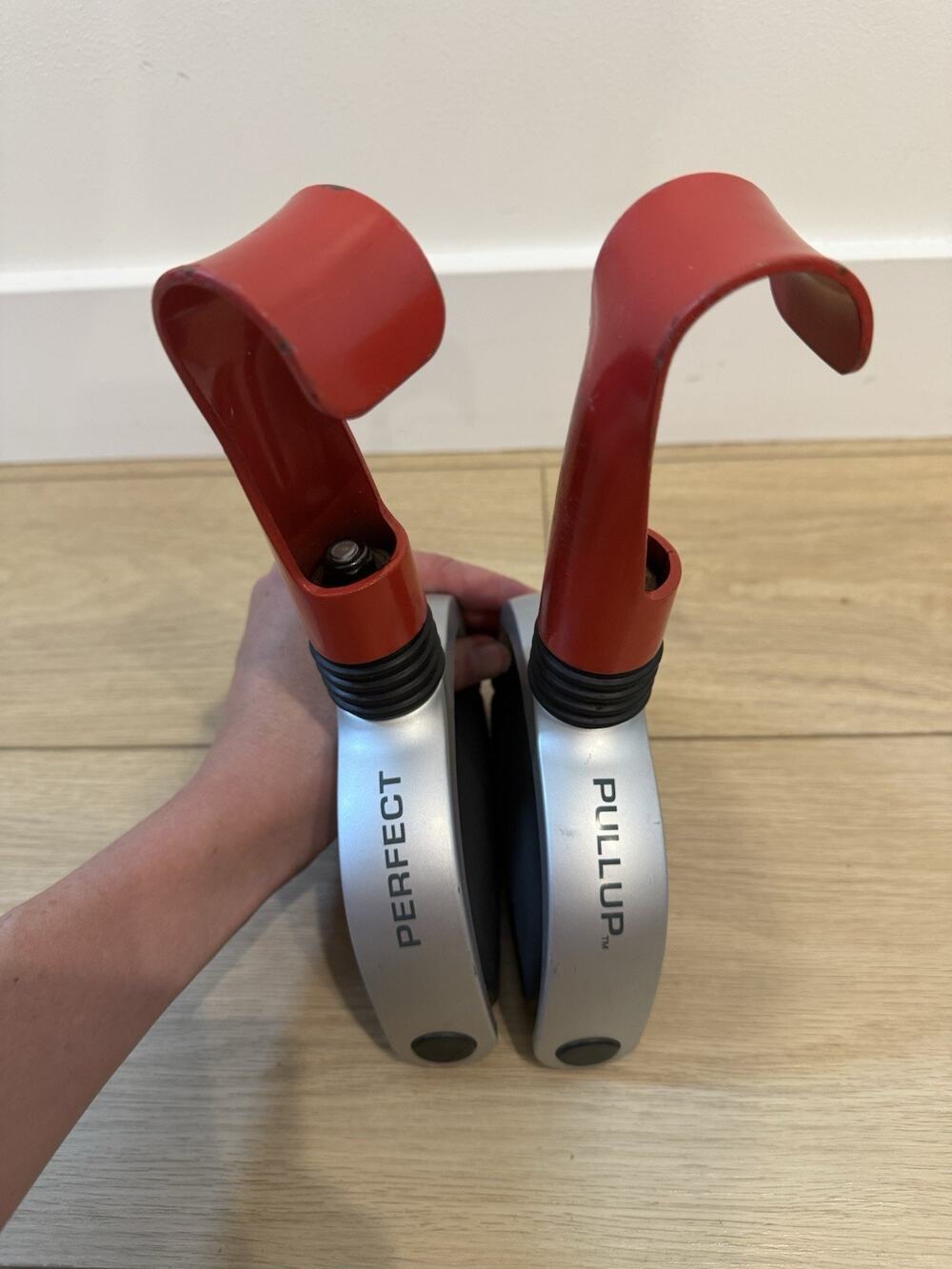 PERFECT PULLUP Handles Set of 2 Workout Home Gym Training Pull-up